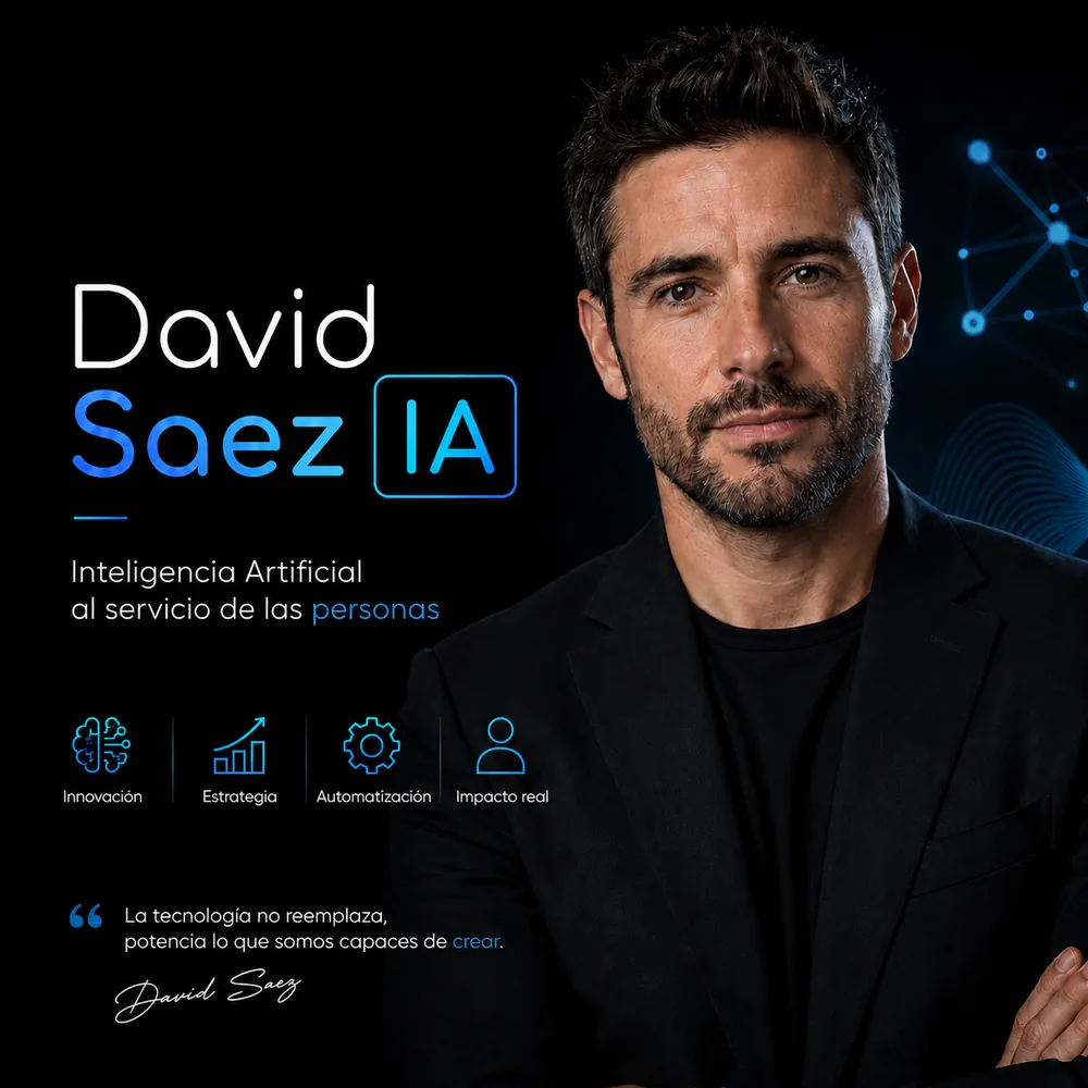 Vista previa del sitio David Saez AI en español